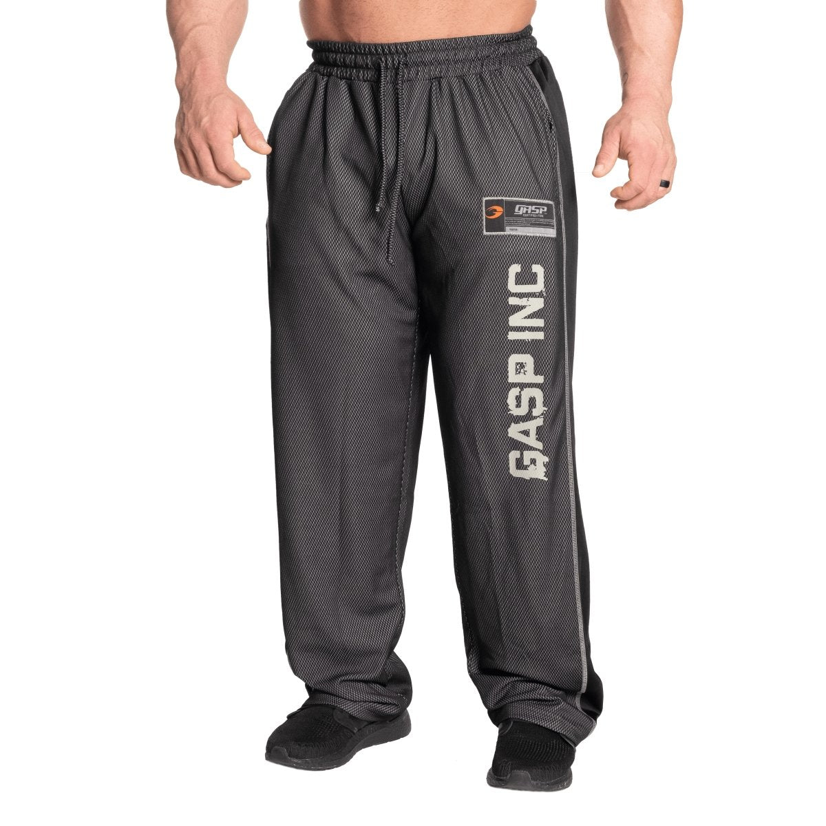 GASP No1 Mesh Pants - Black - Urban Gym Wear