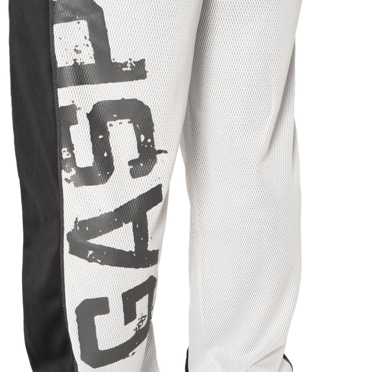 GASP No1 Mesh Pants - White-Black – Urban Gym Wear