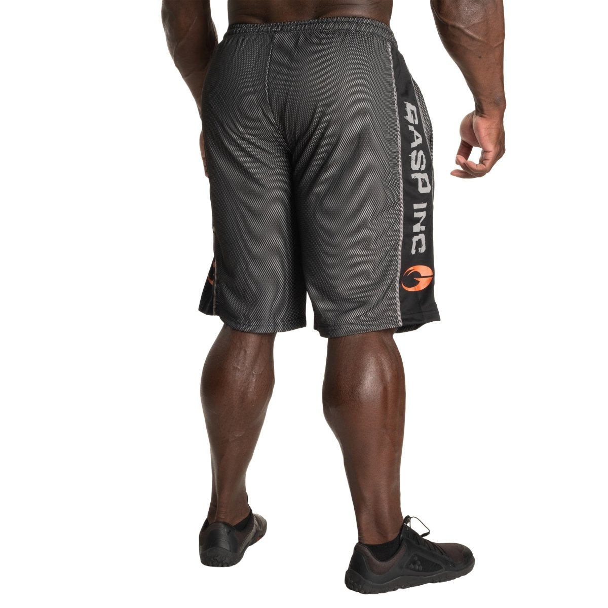 GASP No1 Mesh Shorts - Black - Urban Gym Wear