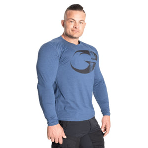 GASP Ops Edition LS - Ocean Blue - Urban Gym Wear