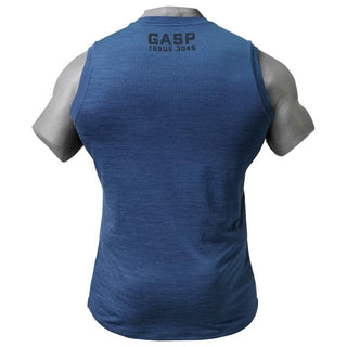 GASP Ops Edition Sleeveless - Ocean Blue - Urban Gym Wear