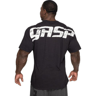 GASP Original Tee - Black/White - Urban Gym Wear