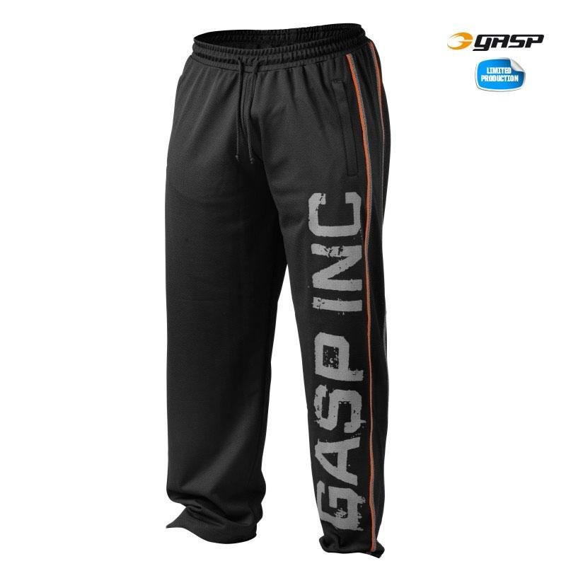 GASP Printed Mesh Pant - Black - Urban Gym Wear