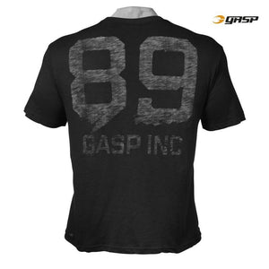 GASP Printed Tee - Black - Urban Gym Wear