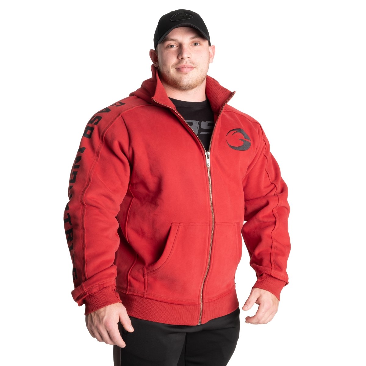 GASP Pro GASP Hood - Chilli Red – Urban Gym Wear