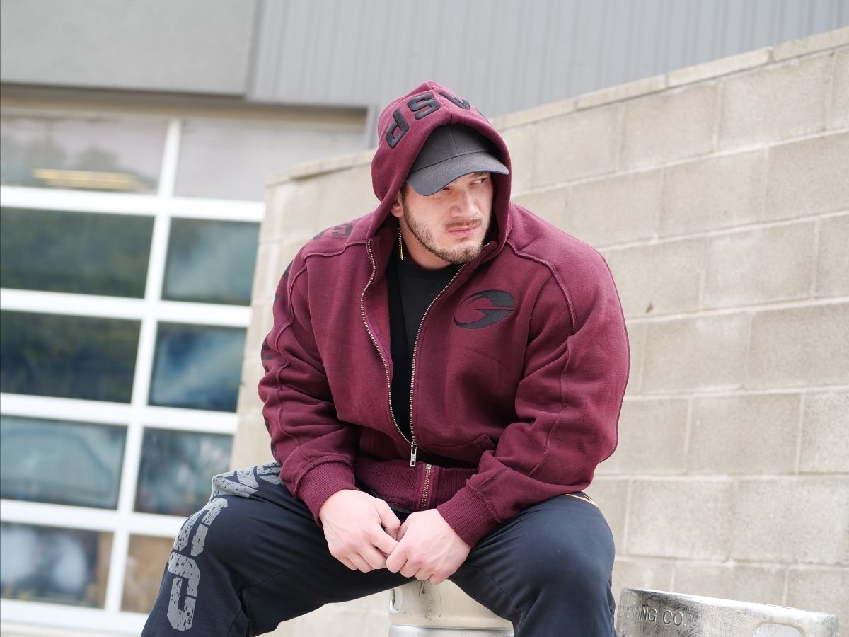 GASP Pro GASP Hood - Maroon – Urban Gym Wear