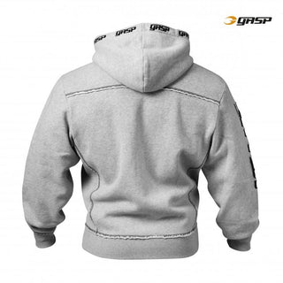 GASP Pro Gym Hood - Greymelange - Urban Gym Wear