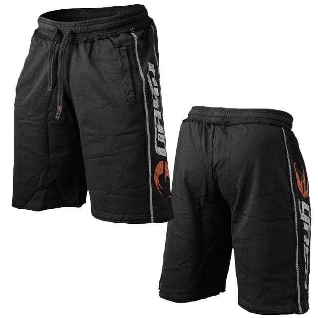 GASP Pro Gym Shorts - Black - Urban Gym Wear