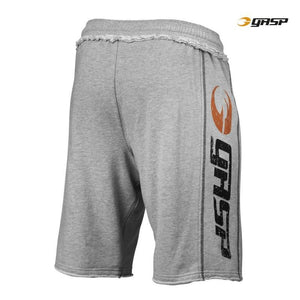 GASP Pro Gym Shorts - Grey Melange - Urban Gym Wear