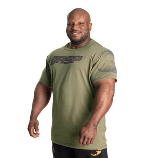 GASP Pro Logo Tee - Washed Green - Urban Gym Wear