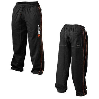 GASP Raw Fleece Pants - Black - Urban Gym Wear