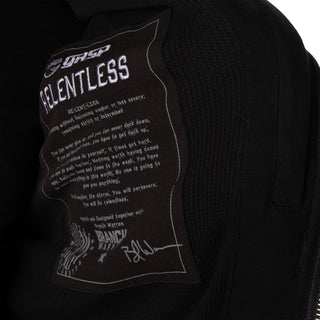 GASP Relentless Hoodie - Black/Flame - Urban Gym Wear