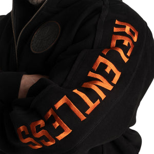 GASP Relentless Hoodie - Black/Flame - Urban Gym Wear