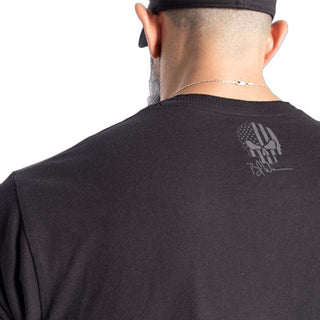 GASP Relentless Skull Tee - Washed Black - Urban Gym Wear