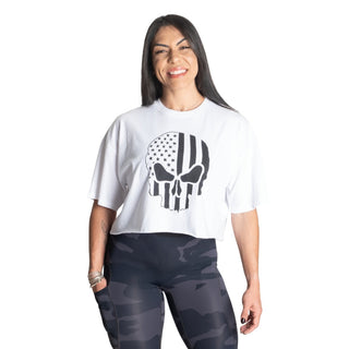 GASP Relentless Women's Tee - White - Urban Gym Wear