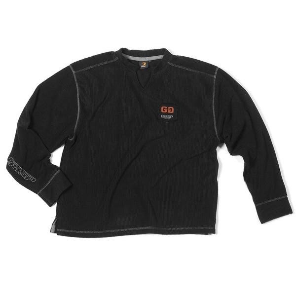 GASP Rib Fleece - Black - Urban Gym Wear
