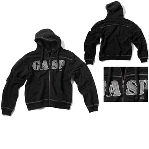 GASP Rough Hoodie - Black - Urban Gym Wear
