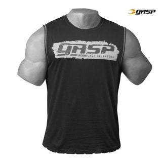 GASP S-L Raw Tank - Black - Urban Gym Wear