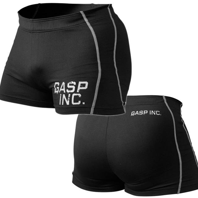 GASP Short Tights - Black - Urban Gym Wear