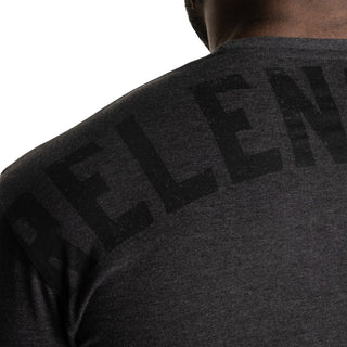 GASP Skull Standard Tee - Dark Grey Melange - Urban Gym Wear