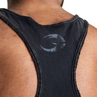 GASP Skull T-Back - Acid Washed Black - Urban Gym Wear