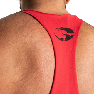 GASP Stringer - Chilli Red - Urban Gym Wear