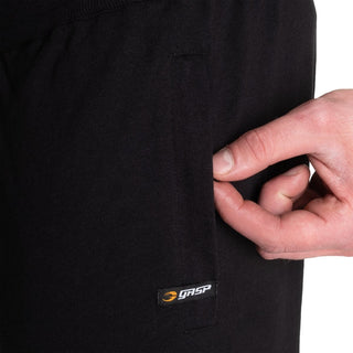 GASP Sweat Pants - Black/White - Urban Gym Wear