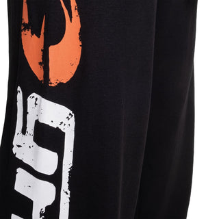 GASP Sweat Pants - Black/White - Urban Gym Wear