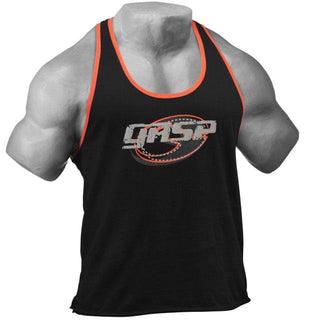 GASP Symbol T-Back - Black - Urban Gym Wear