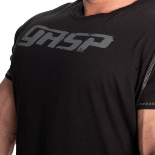 GASP Tee - Washed Black - Urban Gym Wear