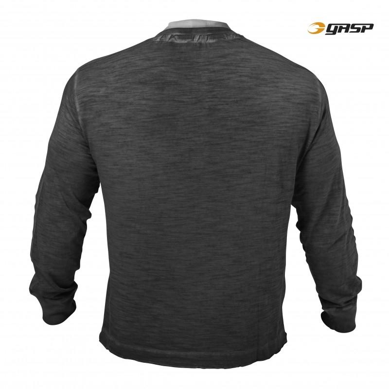 GASP The 27th L-S - Dark Grey - Urban Gym Wear