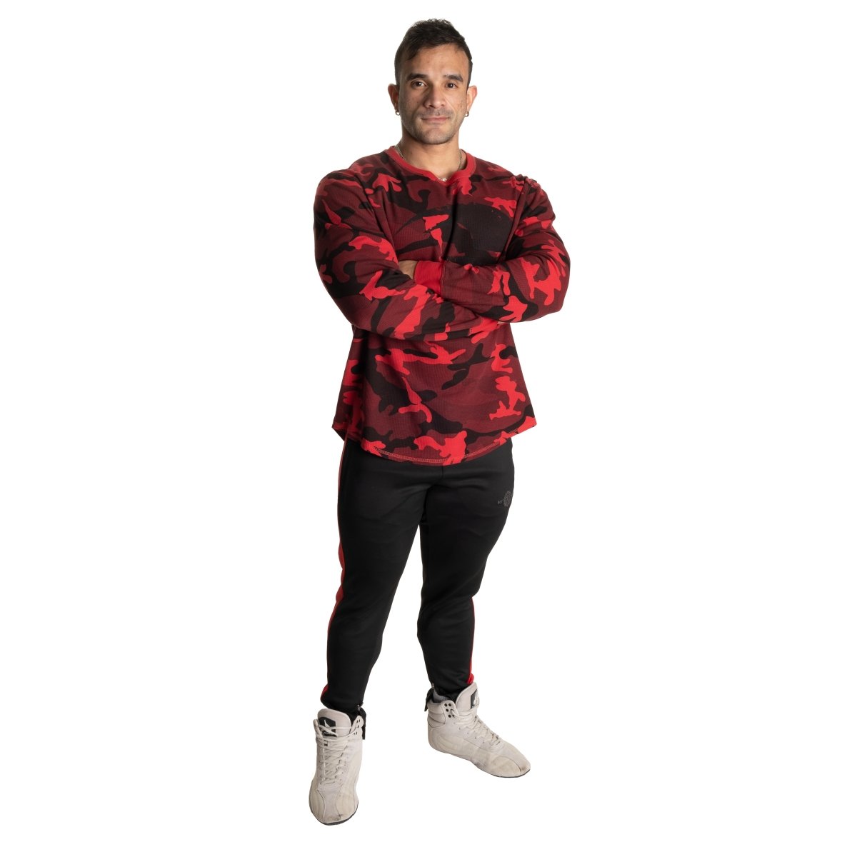 GASP Thermal Logo Sweater - Red Camo – Urban Gym Wear