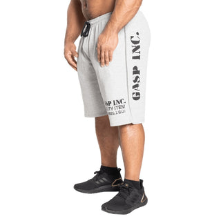 GASP Thermal Shorts - Grey Melange - Urban Gym Wear