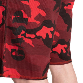 GASP Thermal Shorts - Red Camo - Urban Gym Wear