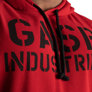 GASP Thermal SL Hoodie - Chilli Red - Urban Gym Wear
