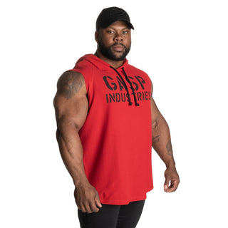 GASP Thermal SL Hoodie - Chilli Red - Urban Gym Wear