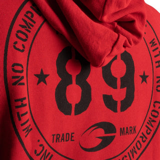 GASP Thermal SL Hoodie - Chilli Red - Urban Gym Wear