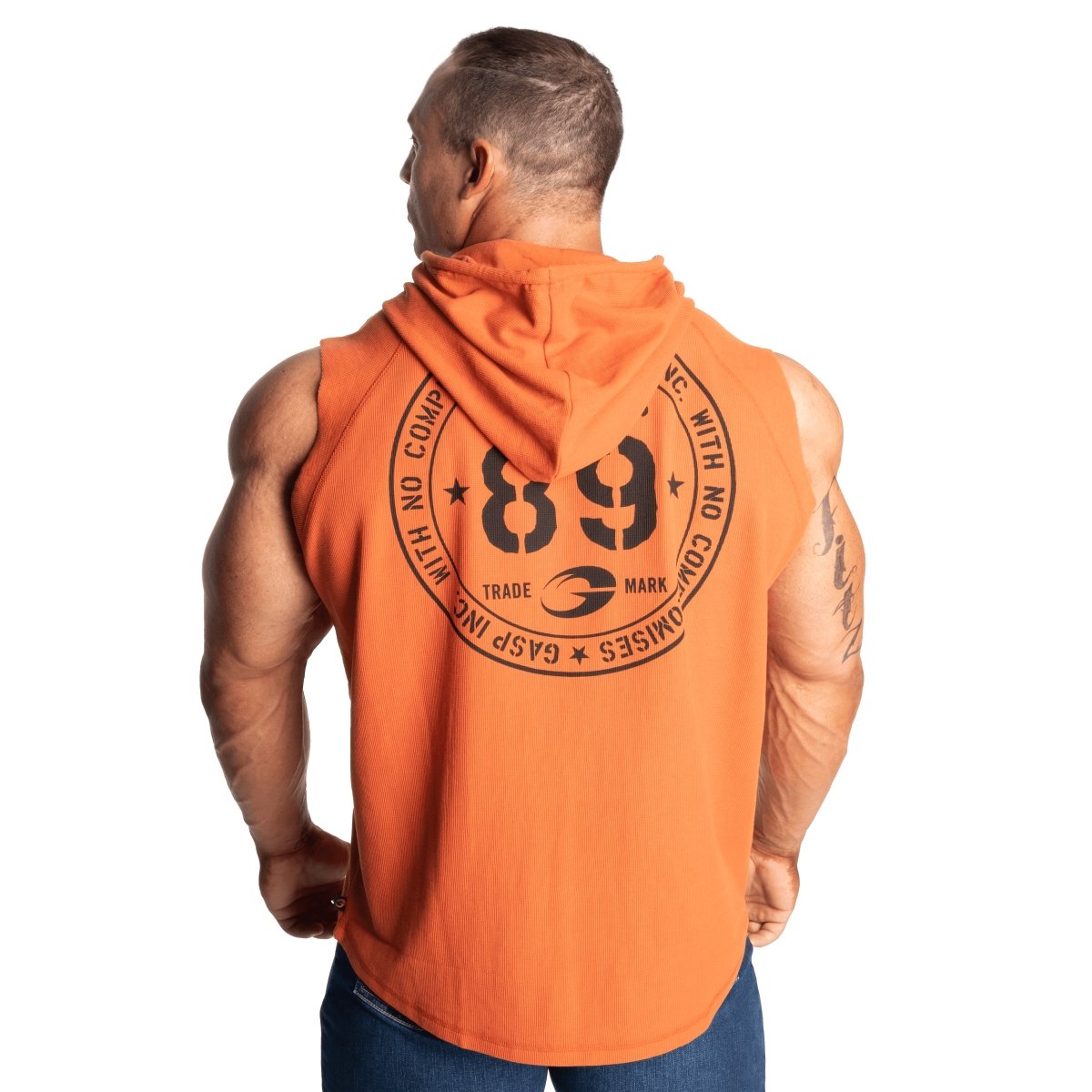 GASP Thermal SL Hoodie - Flame – Urban Gym Wear