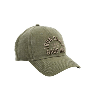 GASP Throwback Cap - Military Olive - Urban Gym Wear