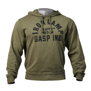 GASP Throwback Hoodie - Wash Green - Urban Gym Wear
