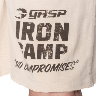 GASP Throwback Shorts - Cement - Urban Gym Wear