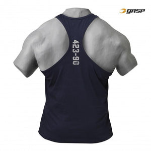 GASP Throwback T-Back - Dark Navy - Urban Gym Wear