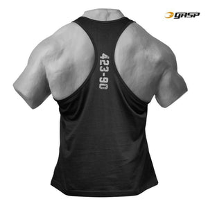 GASP Throwback T-Back - Wash Black - Urban Gym Wear