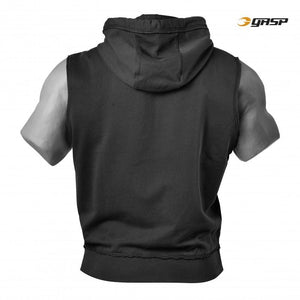 GASP Throwback Zip Hood - Black - Urban Gym Wear