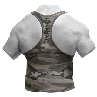 GASP Utility Rib T-Back - Grey Camoprint - Urban Gym Wear