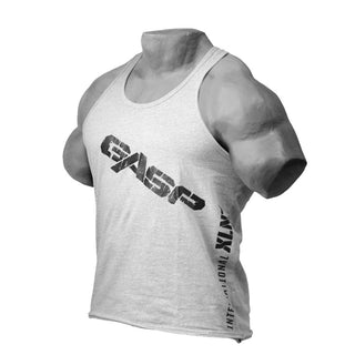 GASP Vintage T-Back - Grey - Urban Gym Wear