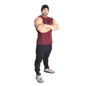 GASP Vintage Tank - Maroon - Urban Gym Wear