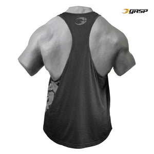 GASP Washed T-Back - Black - Urban Gym Wear
