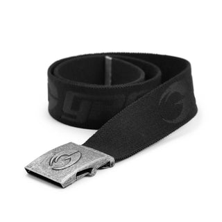 GASP Webbing Belt - Wash Black - Urban Gym Wear