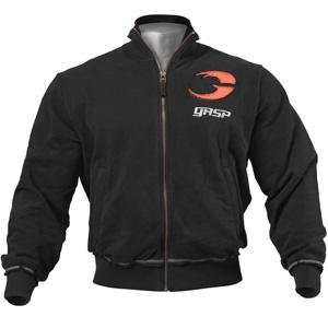 GASP Zip Collar Sweater - Black - Urban Gym Wear